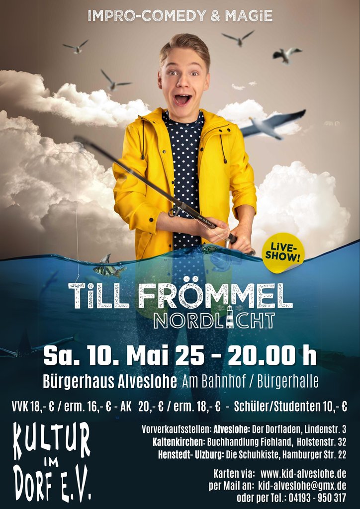 Till Frömmel - NORDLICHT Impro-Comedy & Magie