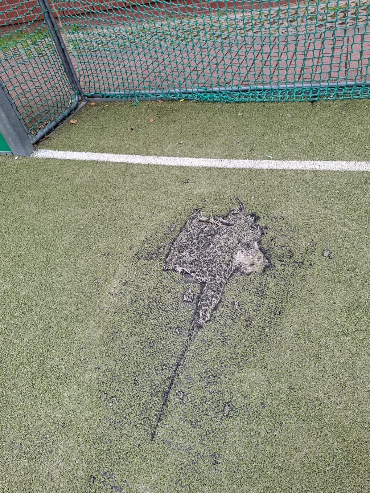 Vandalismus am Alvesloher DFB Bolz-Platz